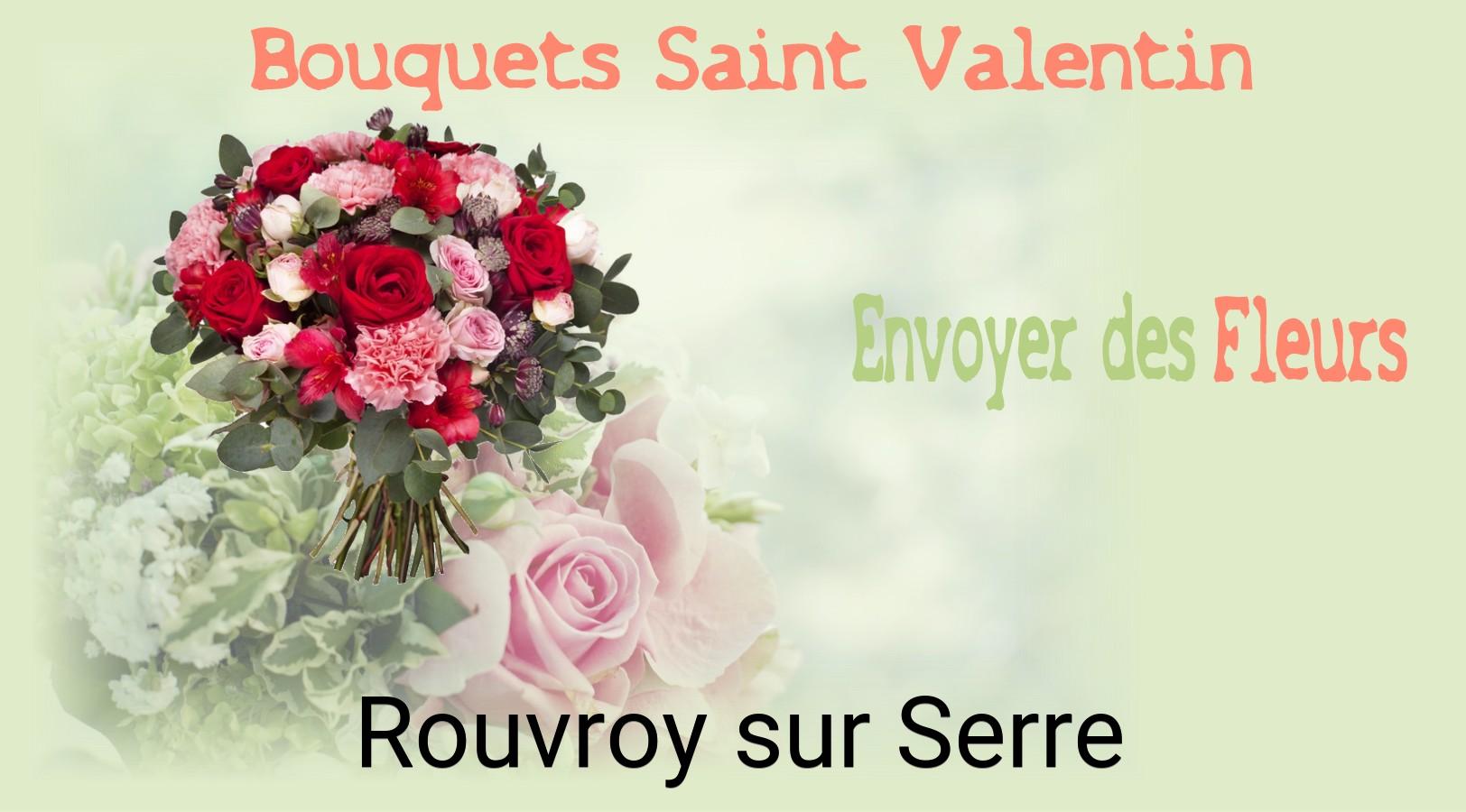 Roses de Saint-Valentin livrées à Rouvroy-sur-Serre